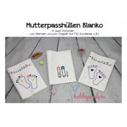 ITH Mutterpasshüllen - Blanko in zwei Varianten